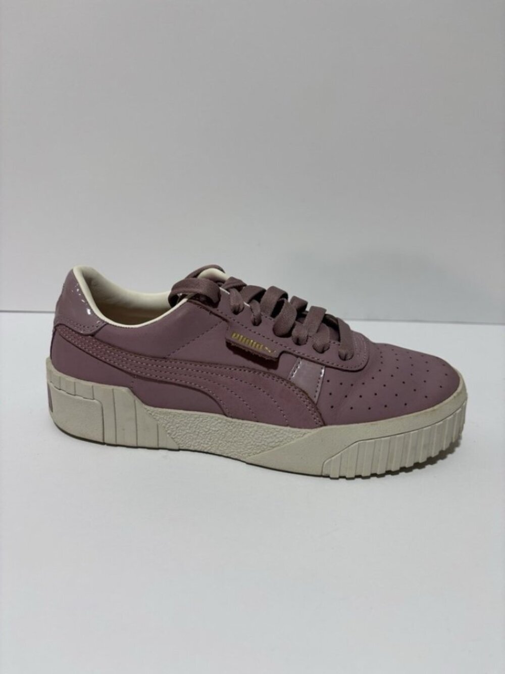 Puma Women’s Cali Nubuck Purple Sneakers, Size 7 M